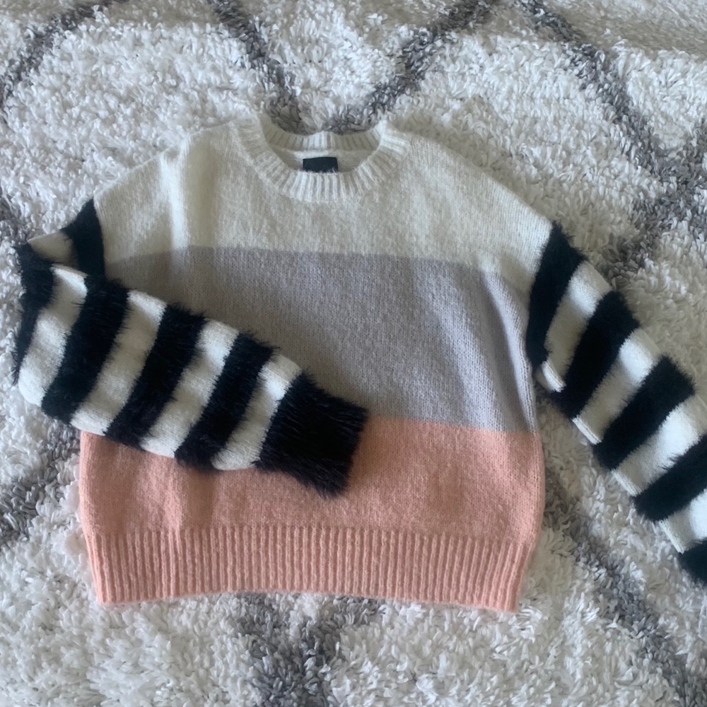 Crewneck Stripe Sweater